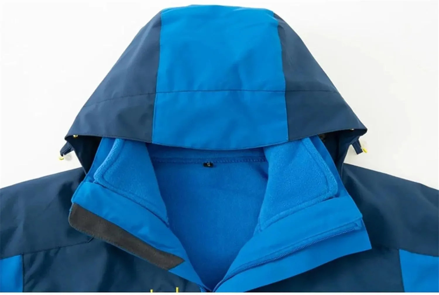 Men’S Thermal Layer System Jacket - Multi-Season Full-Zip Adventure Coat Set for Dual-Person Use