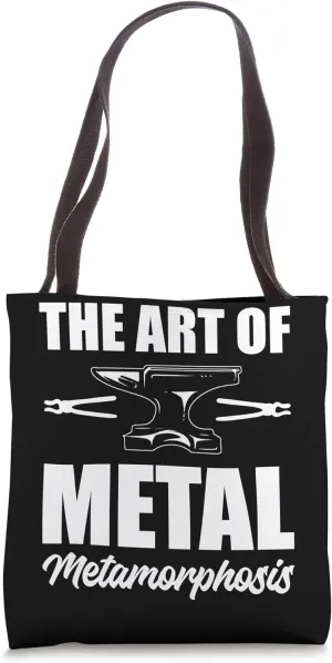 Metal Steel Blacksmith Blacksmith Tote Bag