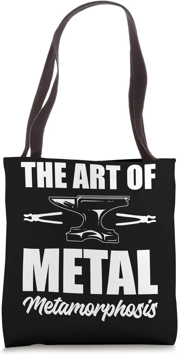 Metal Steel Blacksmith Blacksmith Tote Bag