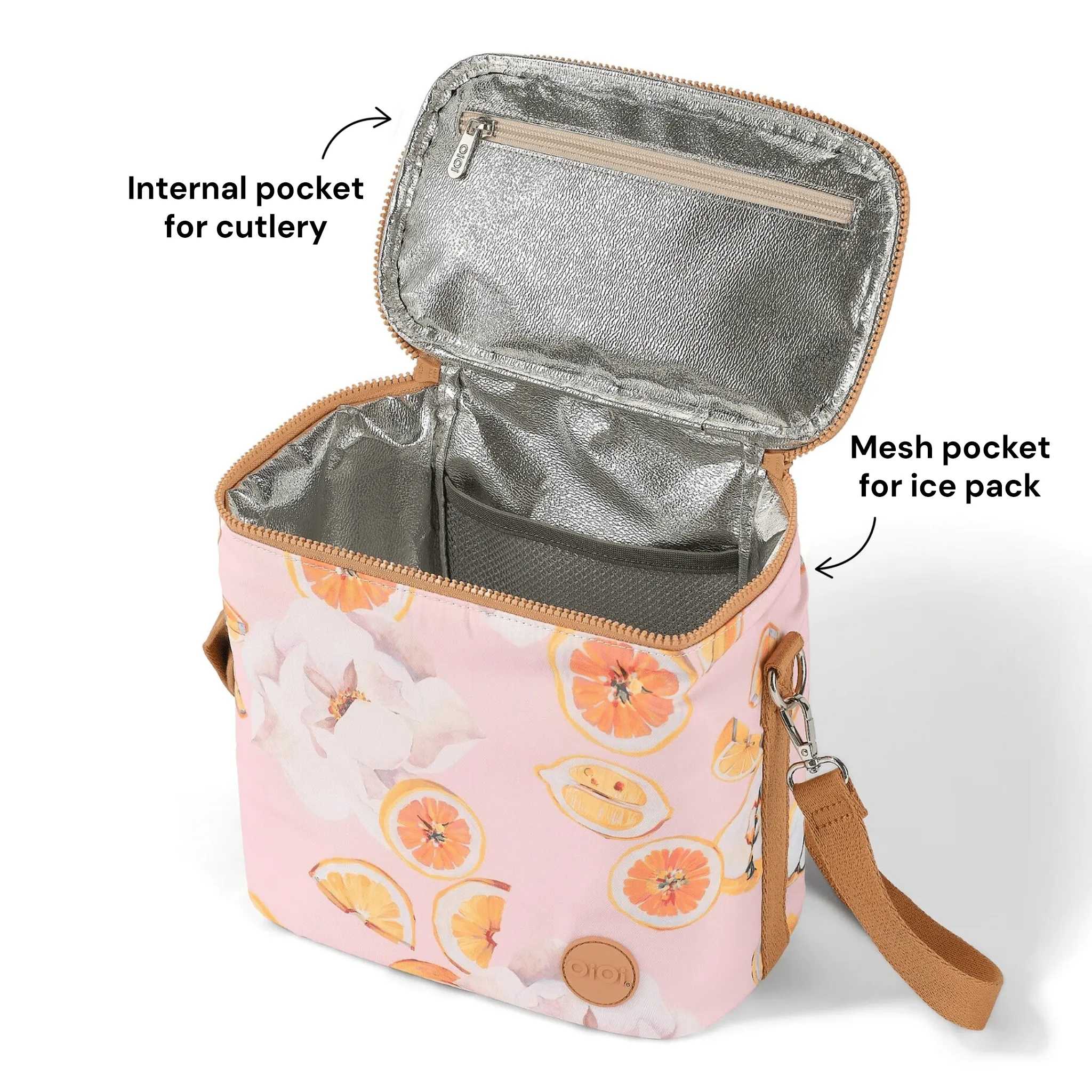 Midi Insulated Lunch Bag/Pumping Bag - Tutti Frutti