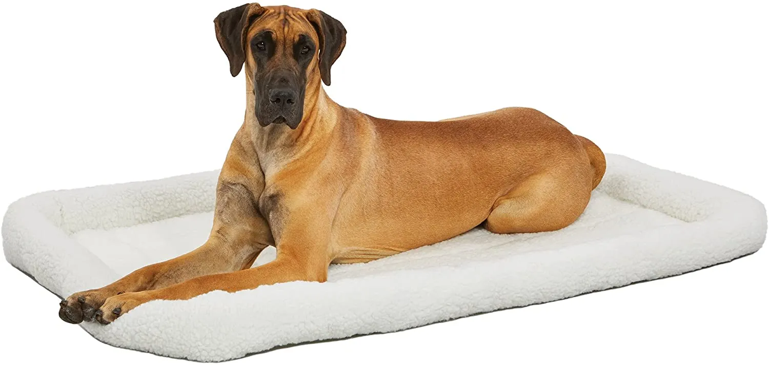 MidWest Bolster Pet Bed | Machine Wash & Dry