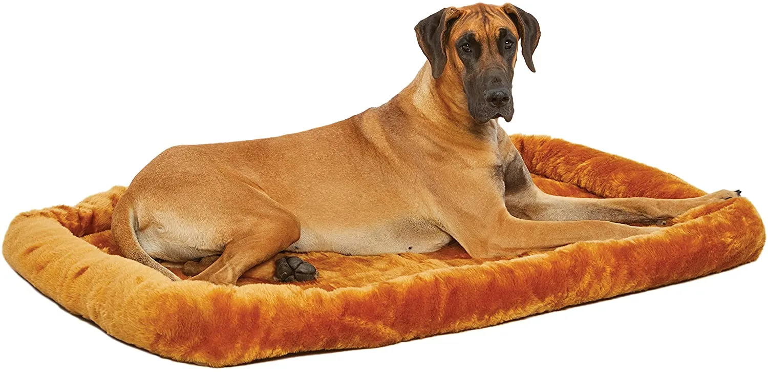 MidWest Bolster Pet Bed | Machine Wash & Dry