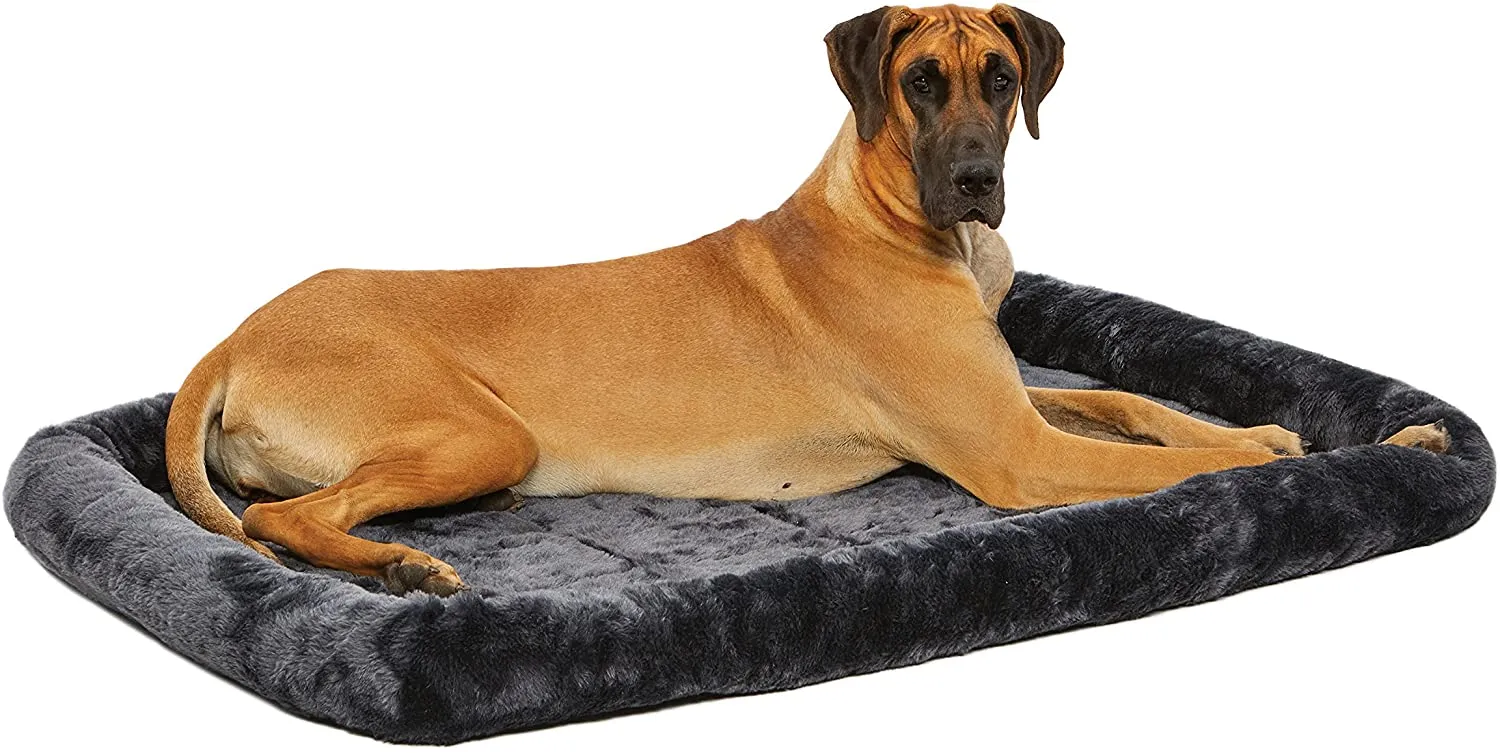 MidWest Bolster Pet Bed | Machine Wash & Dry