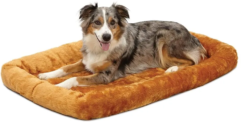 MidWest Bolster Pet Bed | Machine Wash & Dry