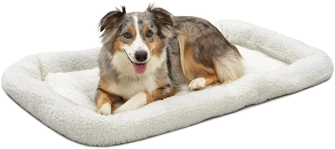 MidWest Bolster Pet Bed | Machine Wash & Dry