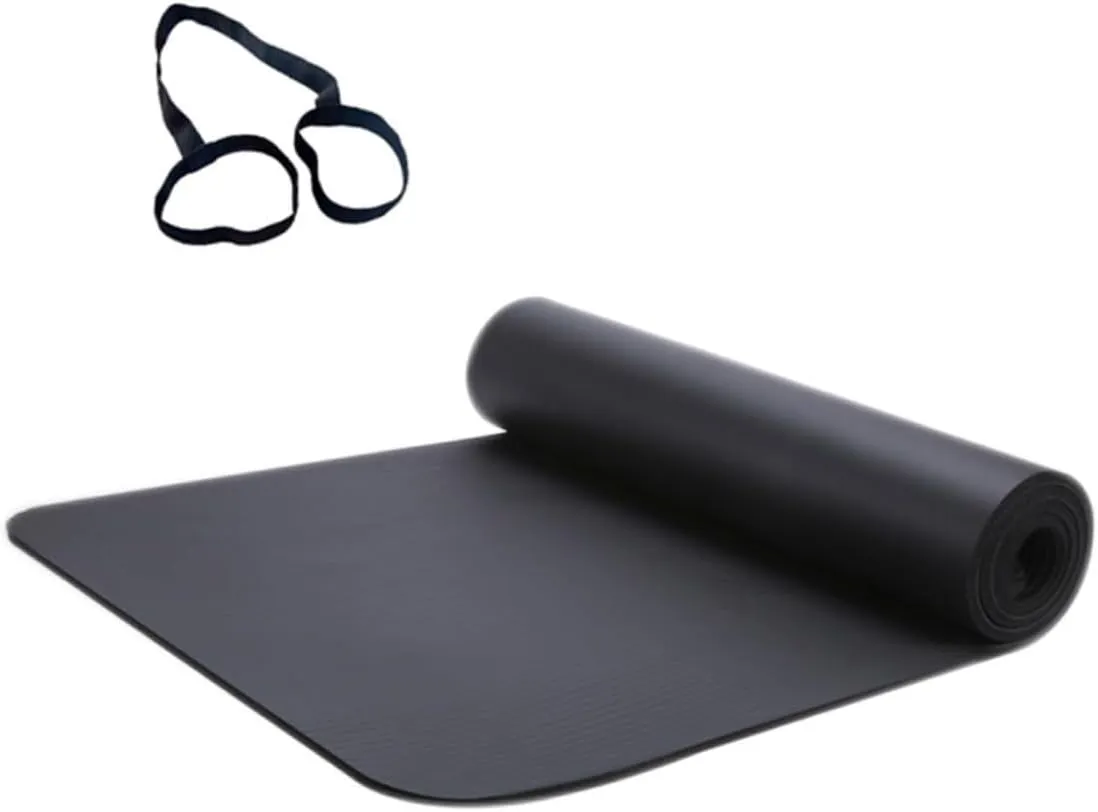 Milisten Yoga Mats Thick Non-slip Exercise Mat Grounding Thick for Women Pilates