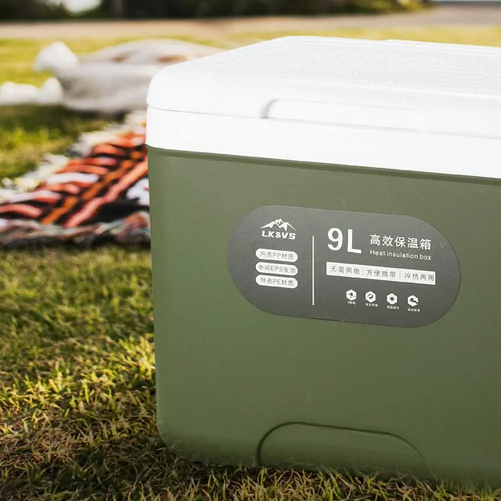 Mini Insulated Hard Cooler Lunch Box, 5 Quart Small Cooler with Handle, Portable Ice Retention Cooler Lunch Boxes for Camping, Picnic, Beach