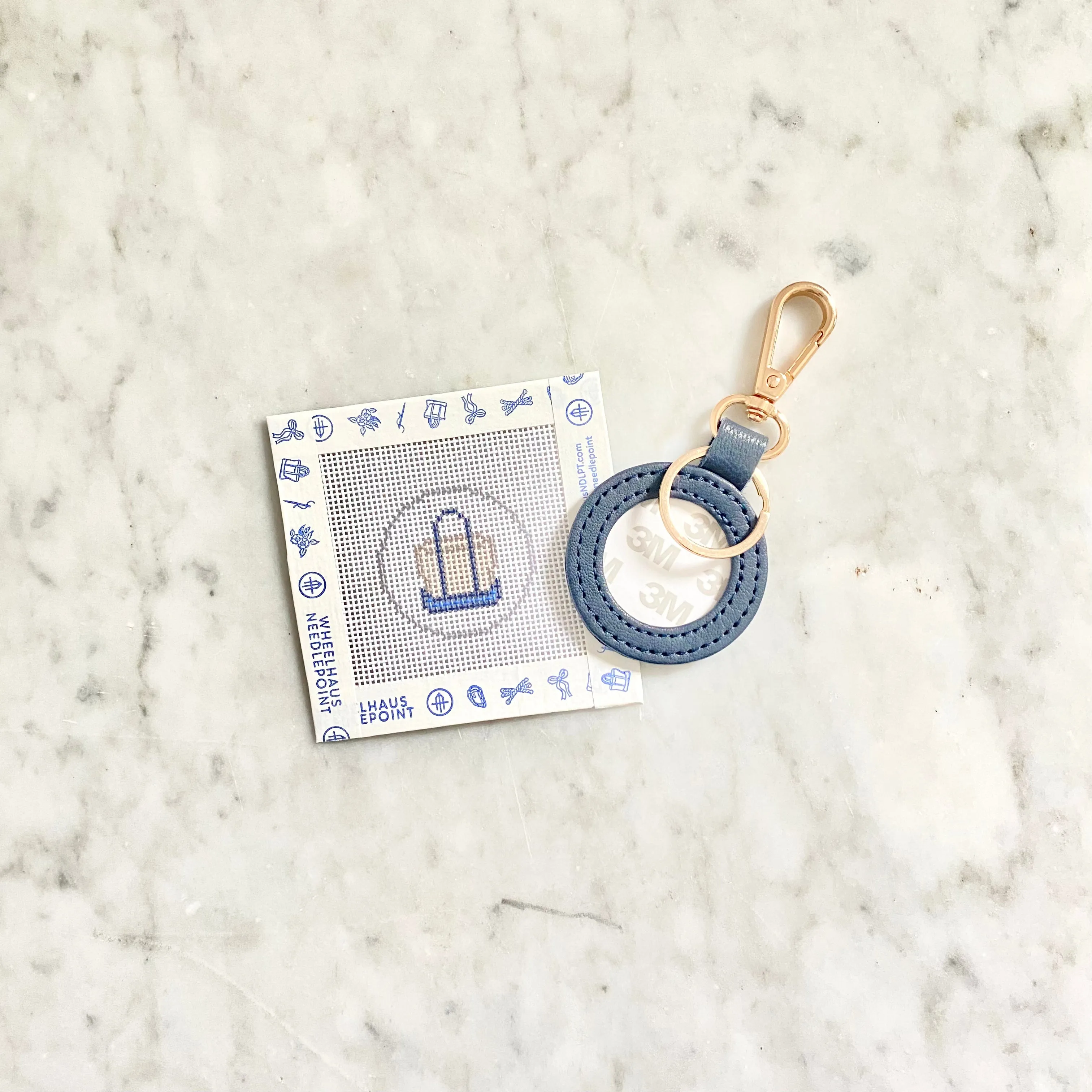 Mini Tote Charm Canvas