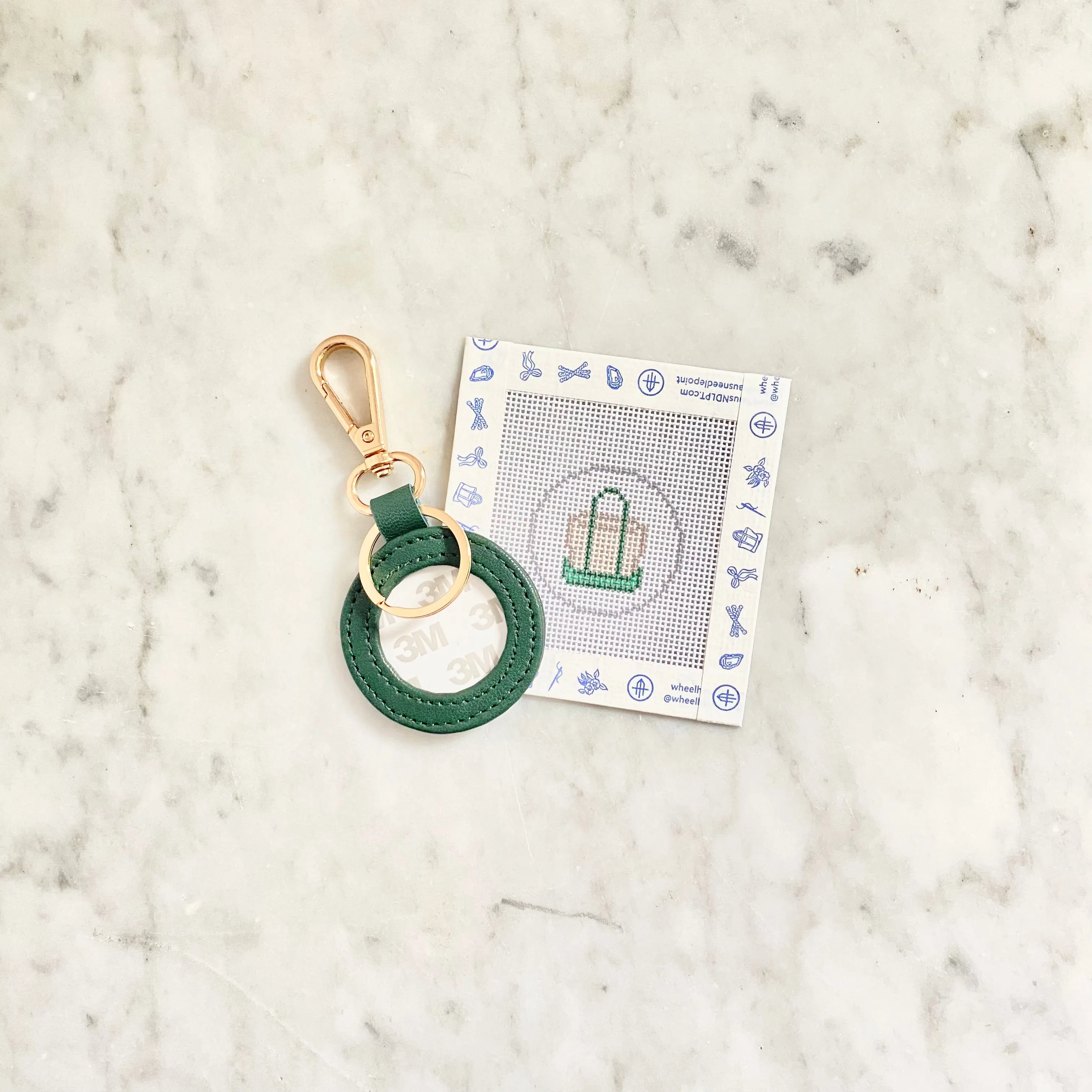 Mini Tote Charm Canvas