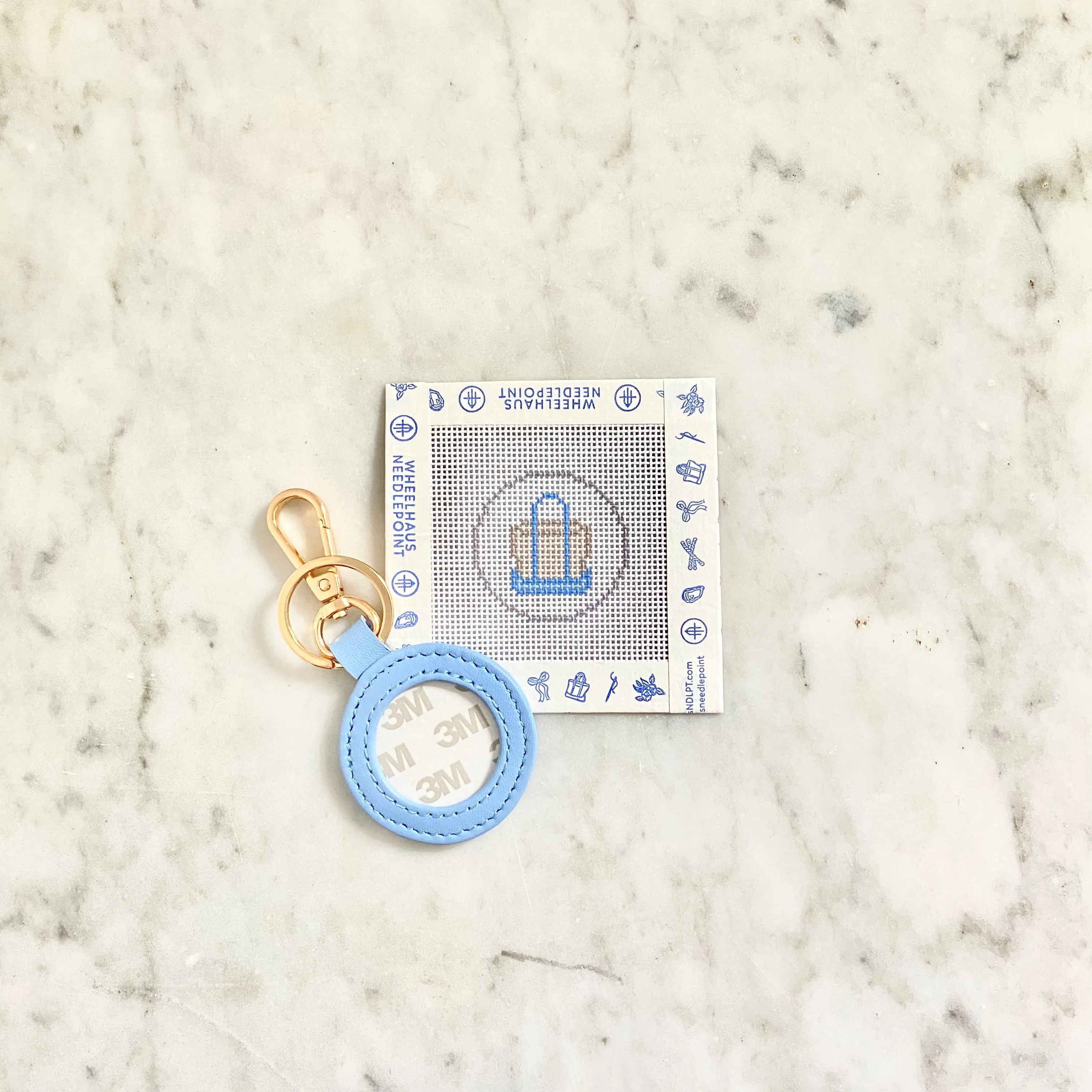 Mini Tote Charm Canvas