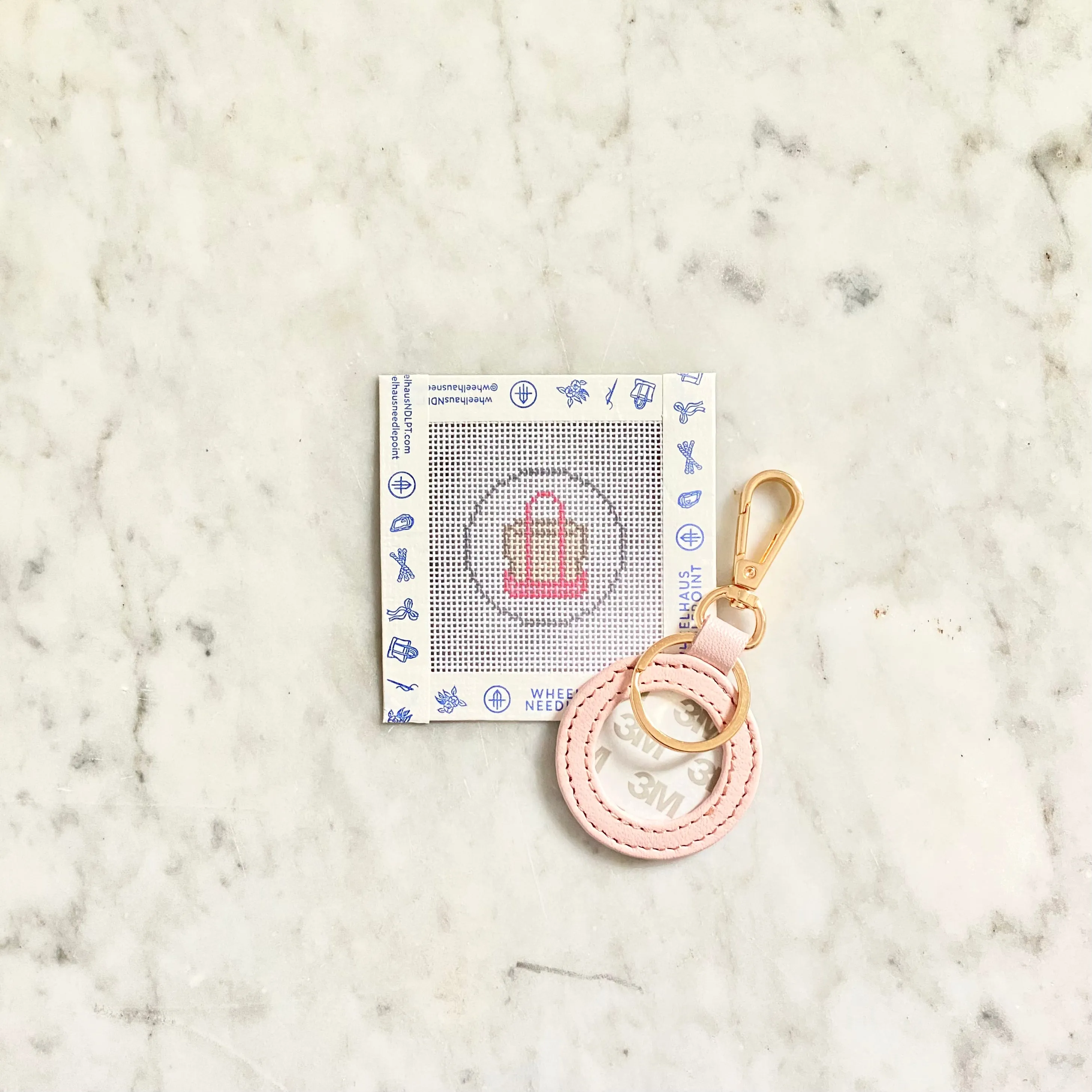 Mini Tote Charm Canvas