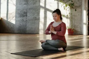 Modified Yoga Assistive Mat - with alignment system-for physical Well-Being