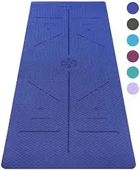 Modified Yoga Assistive Mat - with alignment system-for physical Well-Being