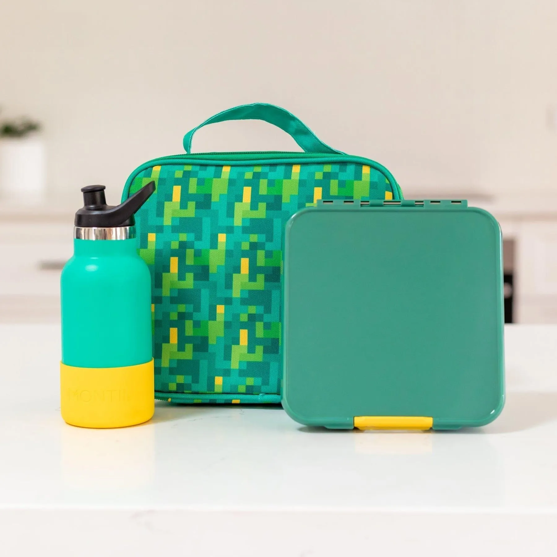 MONTII.CO Little Lunch Box Co | Bento Three - Apple