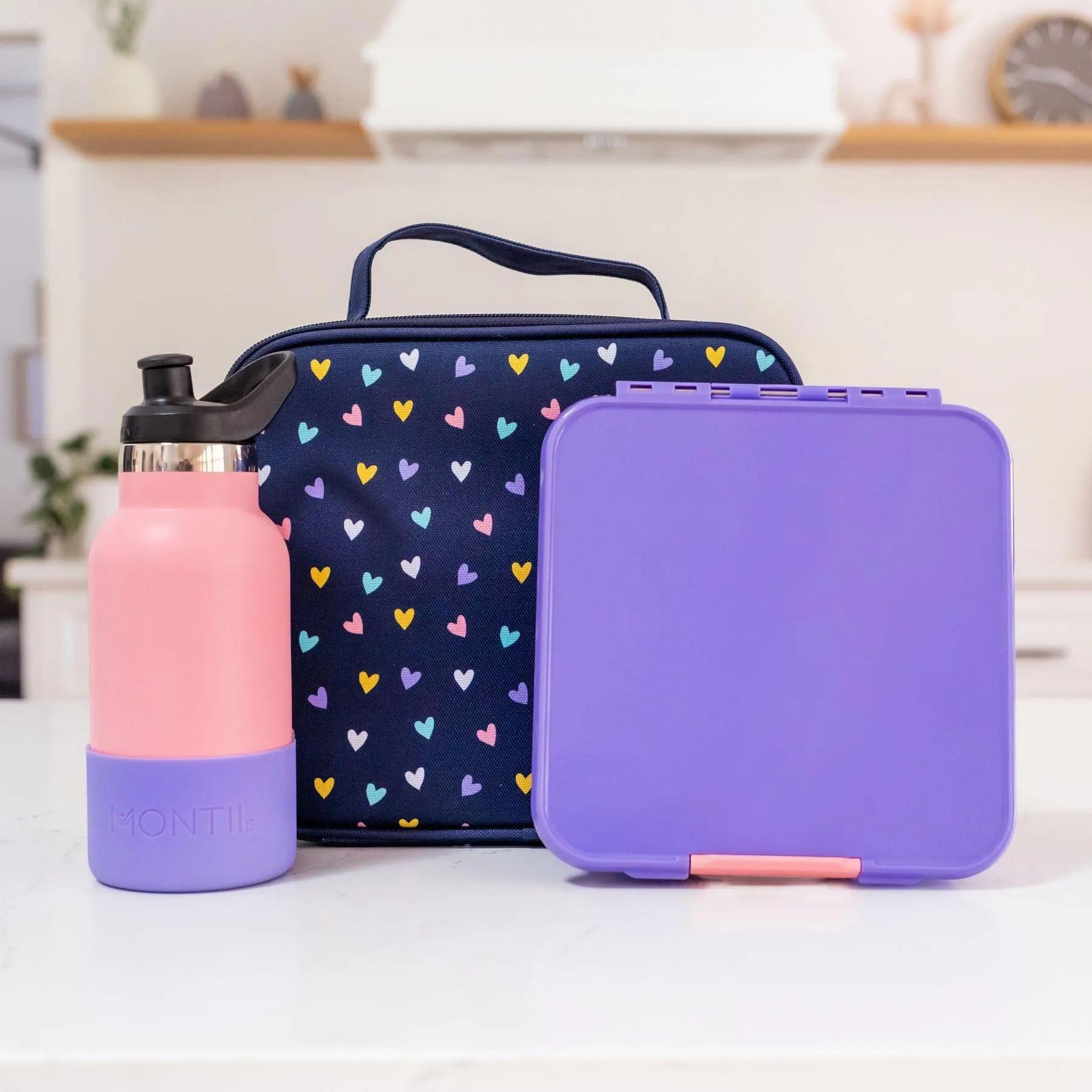 MONTII.CO Little Lunch Box Co | Bento Three -Grape