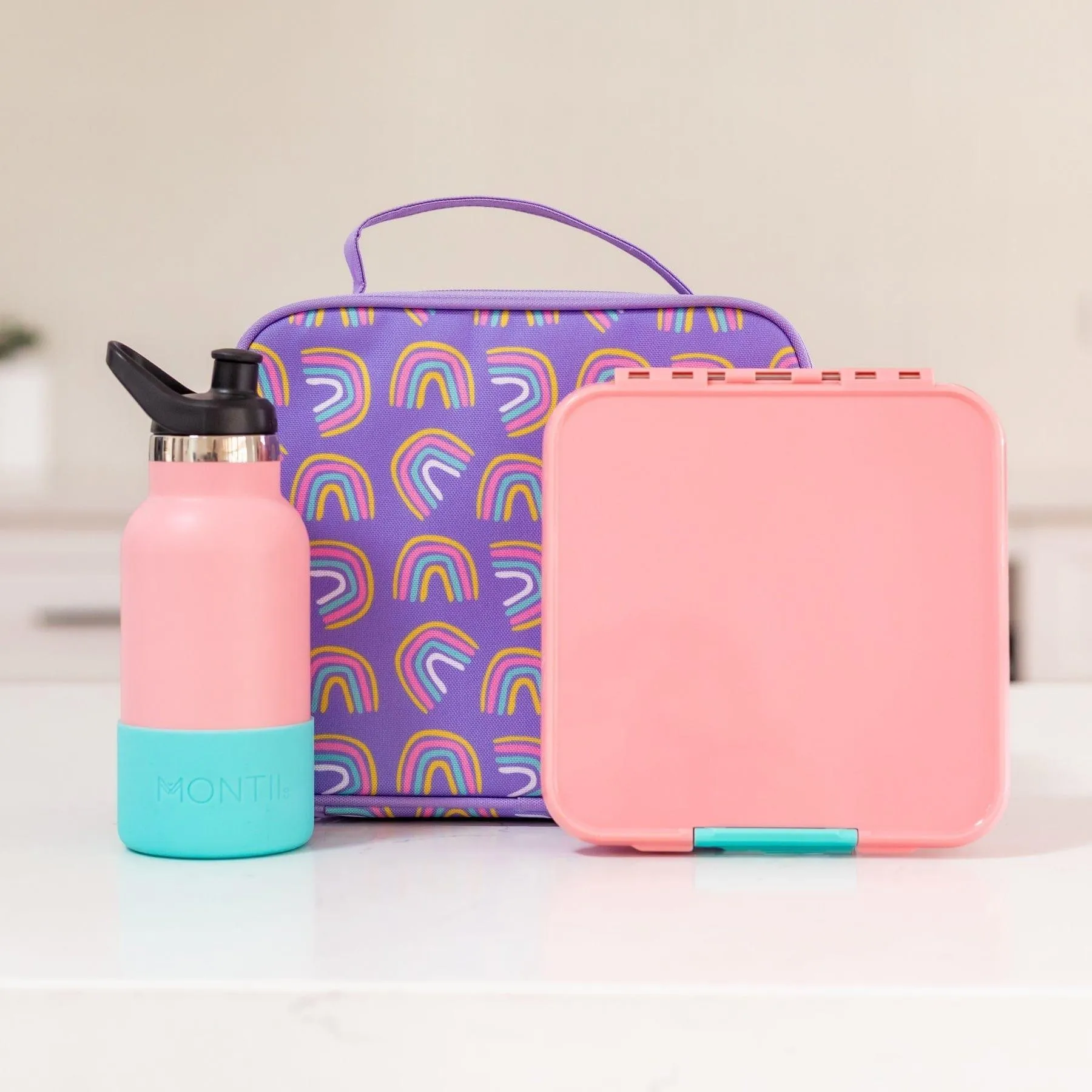 MONTII.CO Little Lunch Box Co | Bento Three -Strawberry