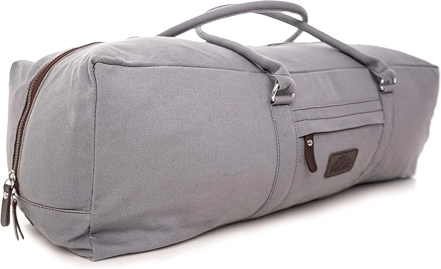 Mount Adams XL Yoga Mat Bag, 26" x 10" x 10", Extra Large Yoga Mat Carrier, Fitness Bag for Exercise Mat, Block, Straps, and Blanket, Canvas Gym Duffle Bag for Workout Accessories