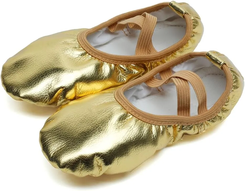 MSMAX Ballet Shoes for Women Girls Pointe Shoes Party Costume Flats