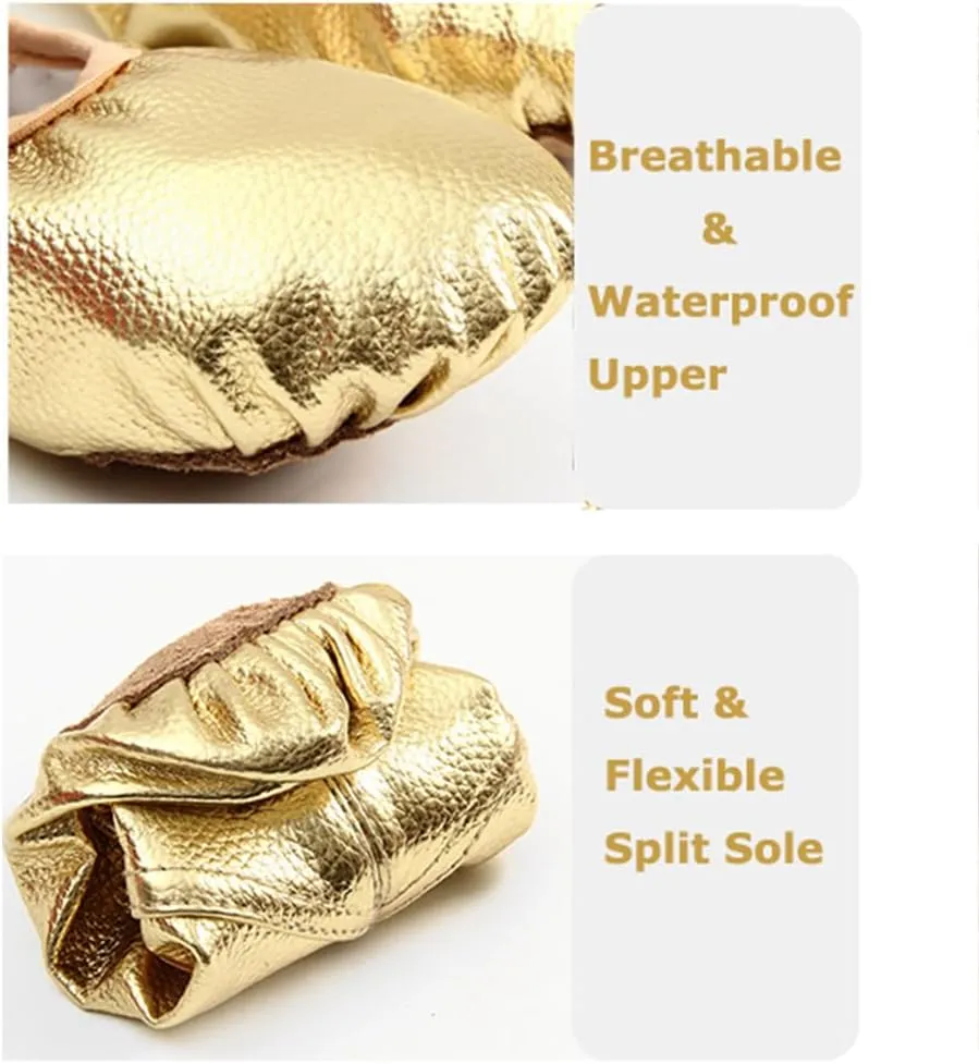 MSMAX Ballet Shoes for Women Girls Pointe Shoes Party Costume Flats