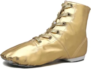 MSMAX Jazz Dance Shoes for Girls PU Costume Boots for Boys