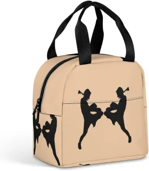 Muay Thai Arts Lunch Box Bag Tote for Women Men Insulated Lunchbox Containers Work Picnic Travel