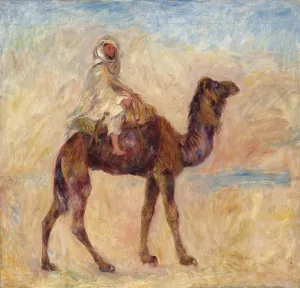 MVOVZQCV Vintage Art Prints Modern Poster a Camel a Dos De Chameau by Pierre Auguste Renoir Abstract Painting Artwork for Office Decor 60x90cm