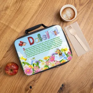Namesakes Personalized Lunch Bag - Flower Design