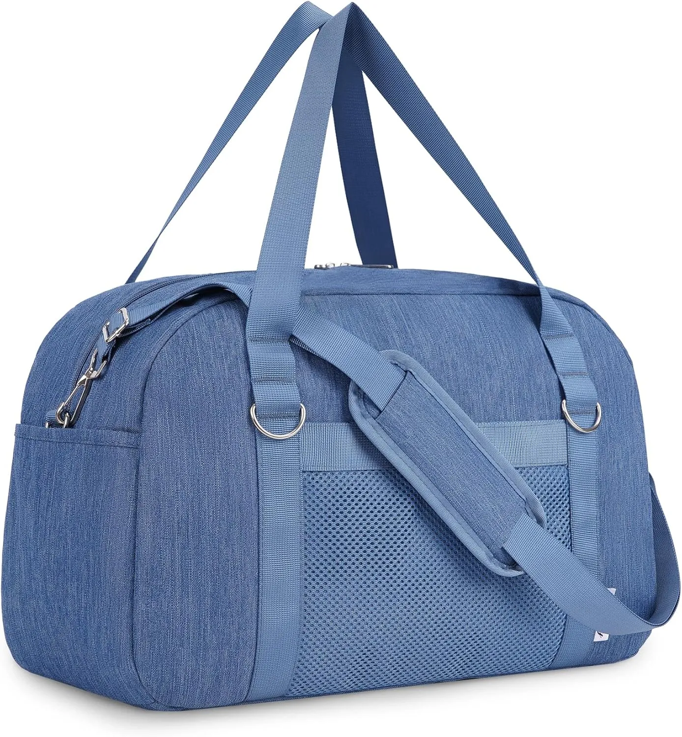 Narwey For Spirit Airlines Personal Item Bag 18x14x8, Small Duffle Bag for Travel Duffel for Traveling, Carry on Bag for Airplanes Underseat Overnight for Women and Men (Navy Blue)