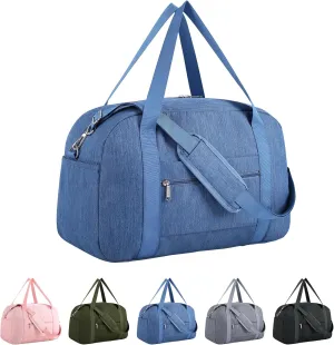 Narwey For Spirit Airlines Personal Item Bag 18x14x8, Small Duffle Bag for Travel Duffel for Traveling, Carry on Bag for Airplanes Underseat Overnight for Women and Men (Navy Blue)