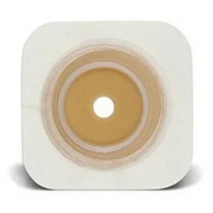 Natura® Flexible Durahesive® Skin Barrier, 5" x 5" (12.5cm x 12.5cm) White, Cut-to-Fit Stoma Opening 1/2" - 1-3/4" (13mm - 45mm), Flange 2-1/4" (57mm) - Box of 10