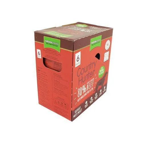 Natures Menu Country Hunter Grass Grazed Beef 6 x 150g