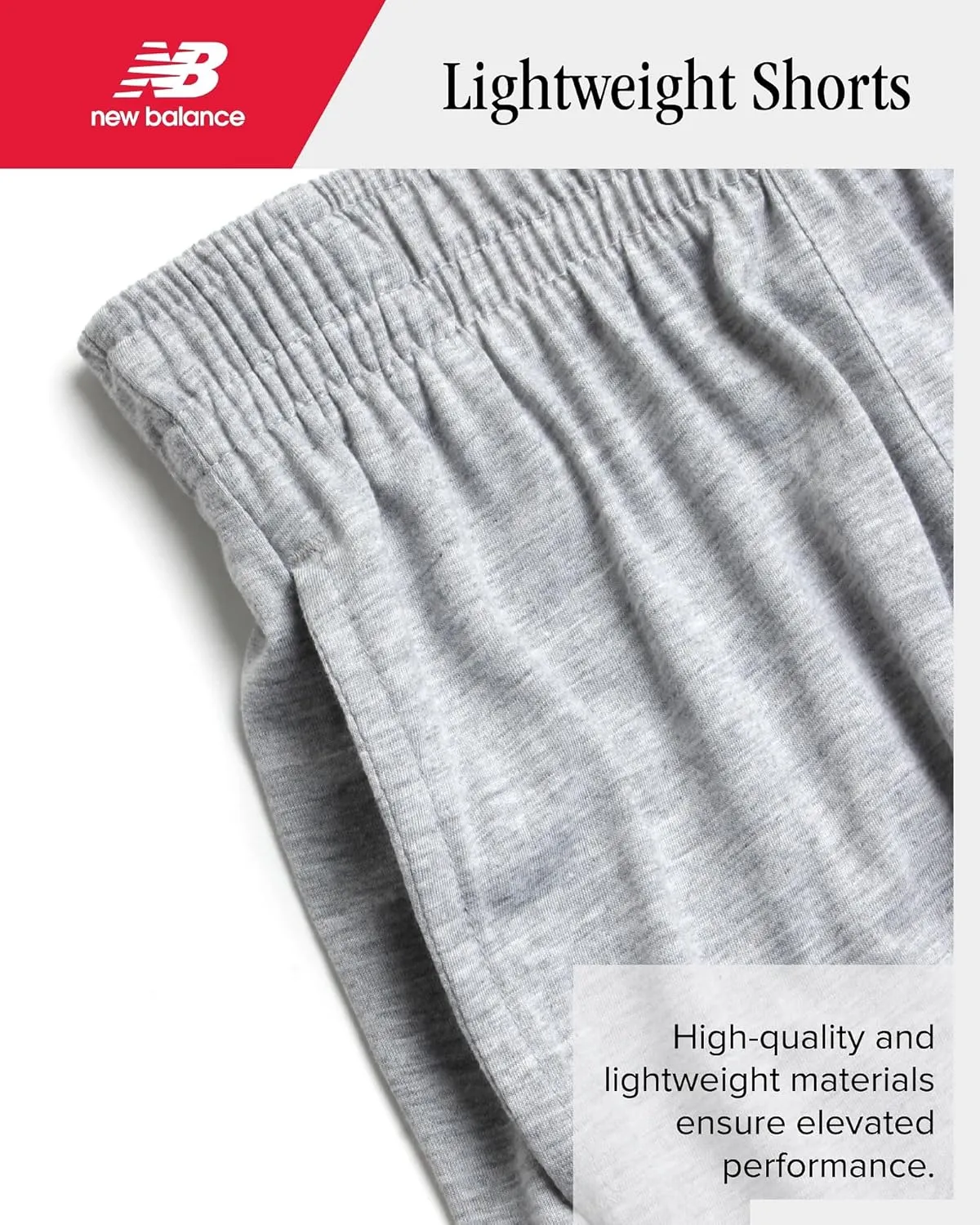 New Balance Boys Athletic Shorts - 2 Pack Moisture-Wicking Performance Mesh Shorts for Boys for Running and Sports (4-20)