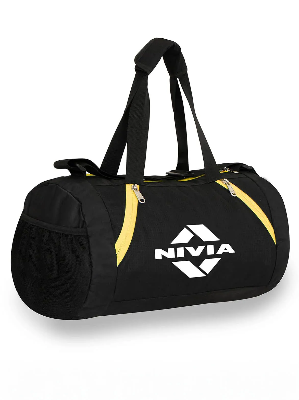 NIVIA Beast 12.5L Gym Junior Bag (Black/Yellow)