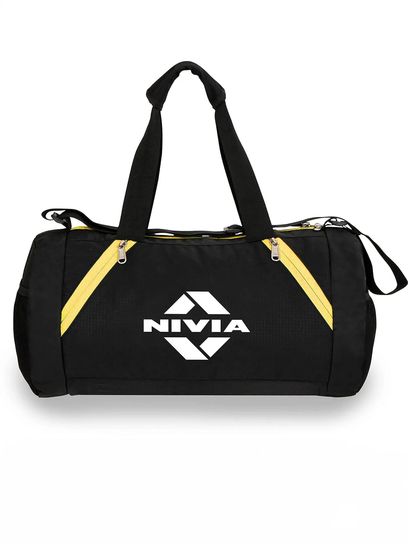 NIVIA Beast 12.5L Gym Junior Bag (Black/Yellow)