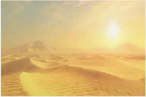 Niyahare Canvas Art, Desert Design, Unique Gift Idea, Premium Canvas, for Bedroom, Gift for Home Decor Lovers, Decorative Canvas