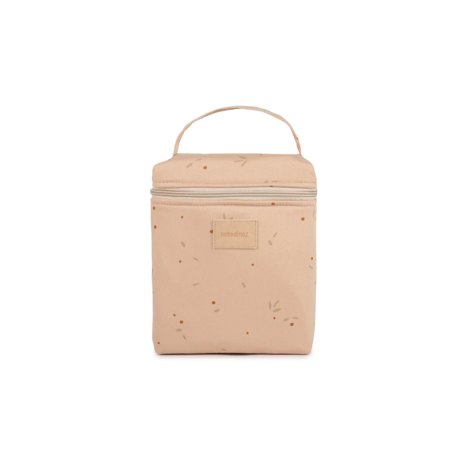 nobodinoz Hyde Park Insulated Baby Bottle and Lunch Bag Willow Dune