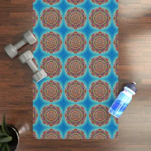 Ocean Bloom Mandala Yoga Mat 🌊🌺