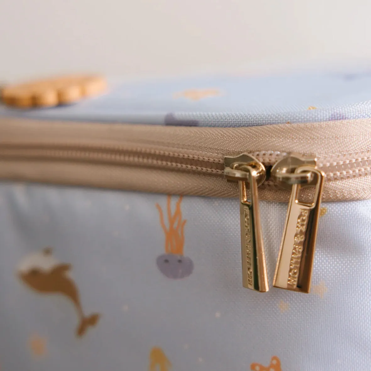 Ocean Creatures Sky Lunch Bag | Fox & Fallow
