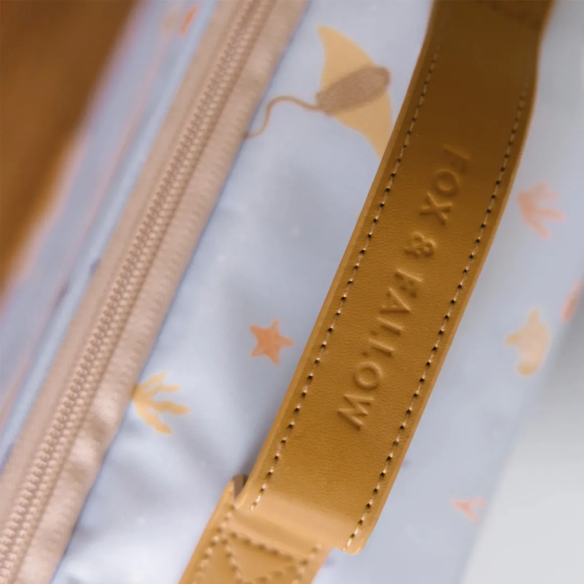 Ocean Creatures Sky Lunch Bag | Fox & Fallow