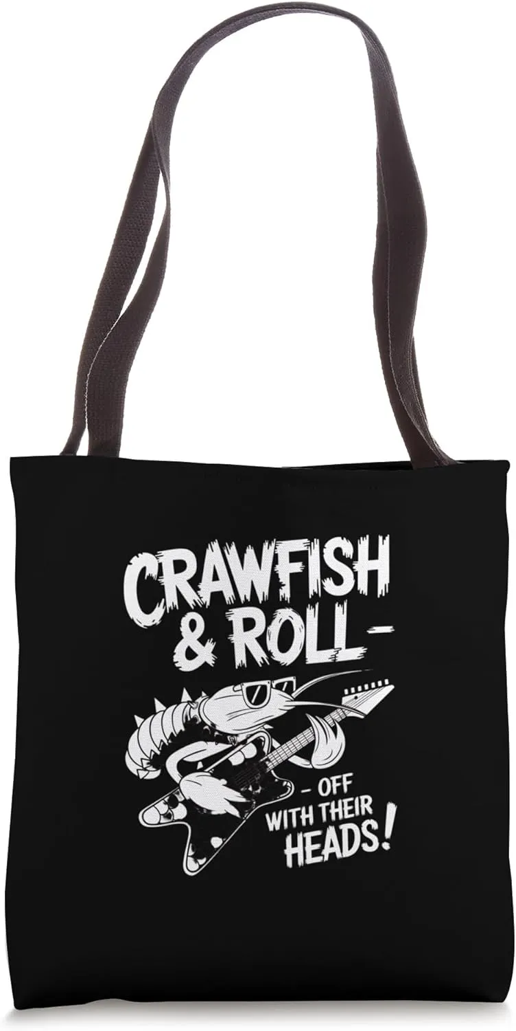 Off With Their Heads Crawfish Boil Seafood Festival Cajun Tote Bag
