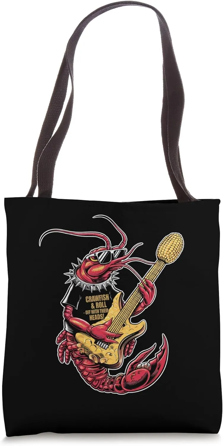 Off With Their Heads Crawfish Boil Seafood Festival Cajun Tote Bag
