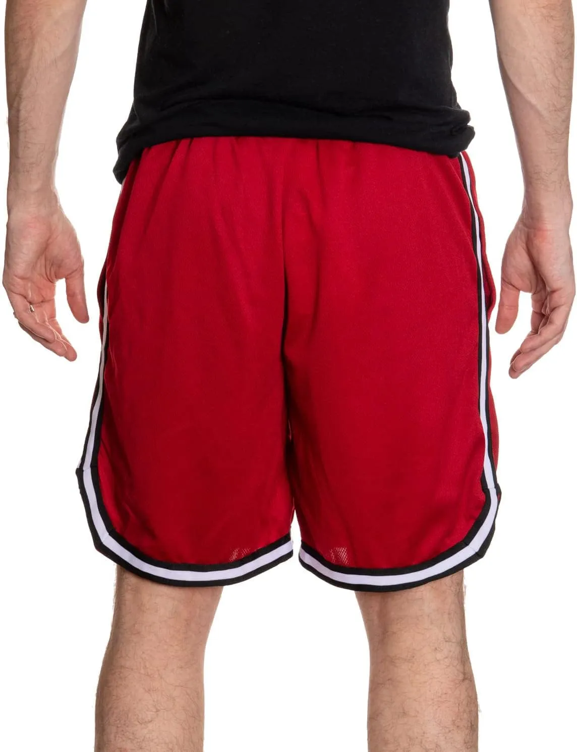 Officially Licensed NHL Men's 2 Tone Air Mesh Shorts Lined with Pockets