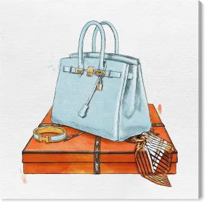 Oliver Gal Bag Collection I, 40" x 40", Canvas