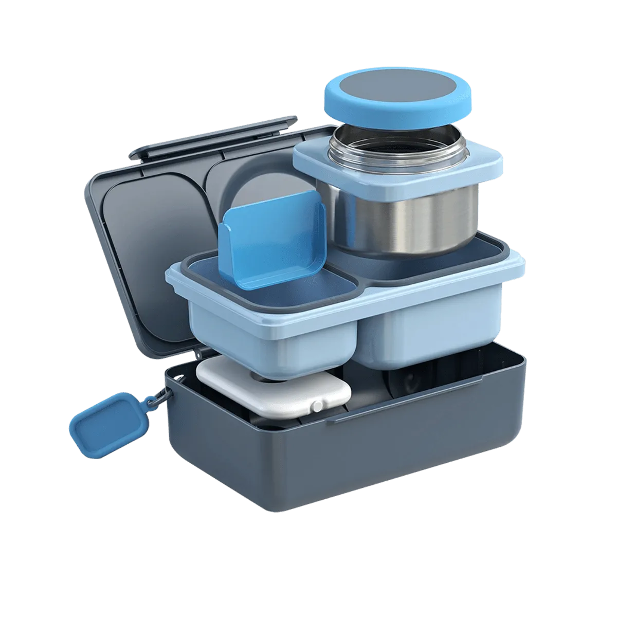 Omie OmieBoxUP Hot & Cold Bento Box