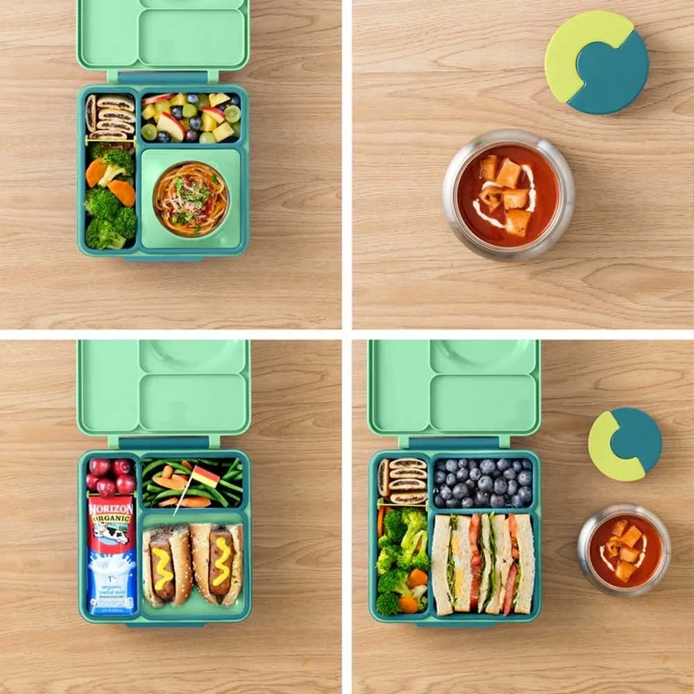 OmieBox Hot & Cold Bento Lunch Box V2 - Meadow