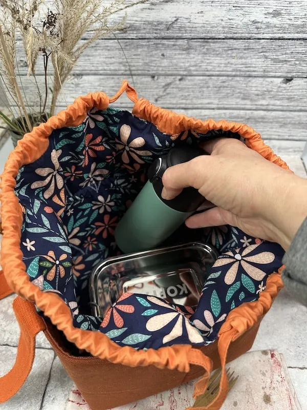 Oregon Drawstring Lunch Bag