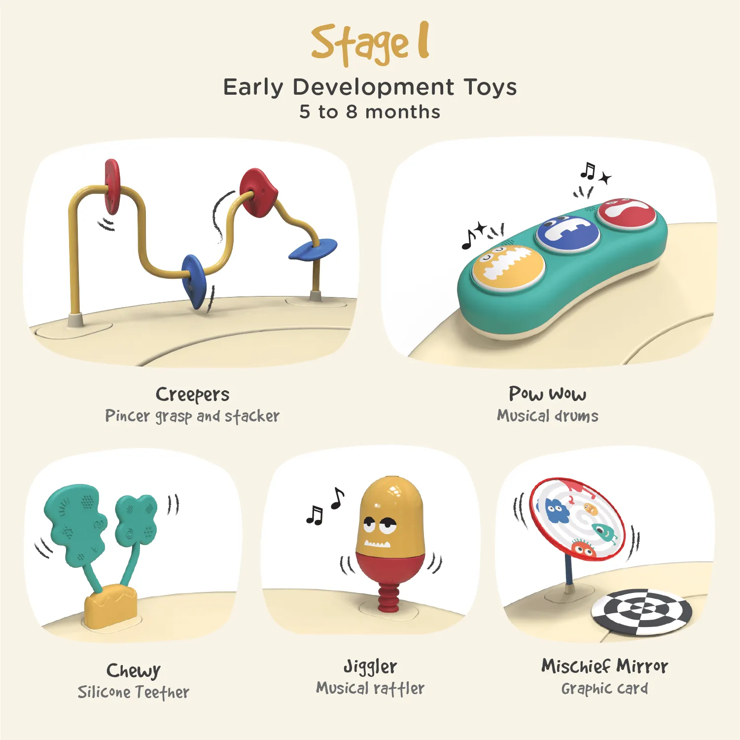 Oribel PortaPlay Stage-Based Activity Center - Monsterland Adventures