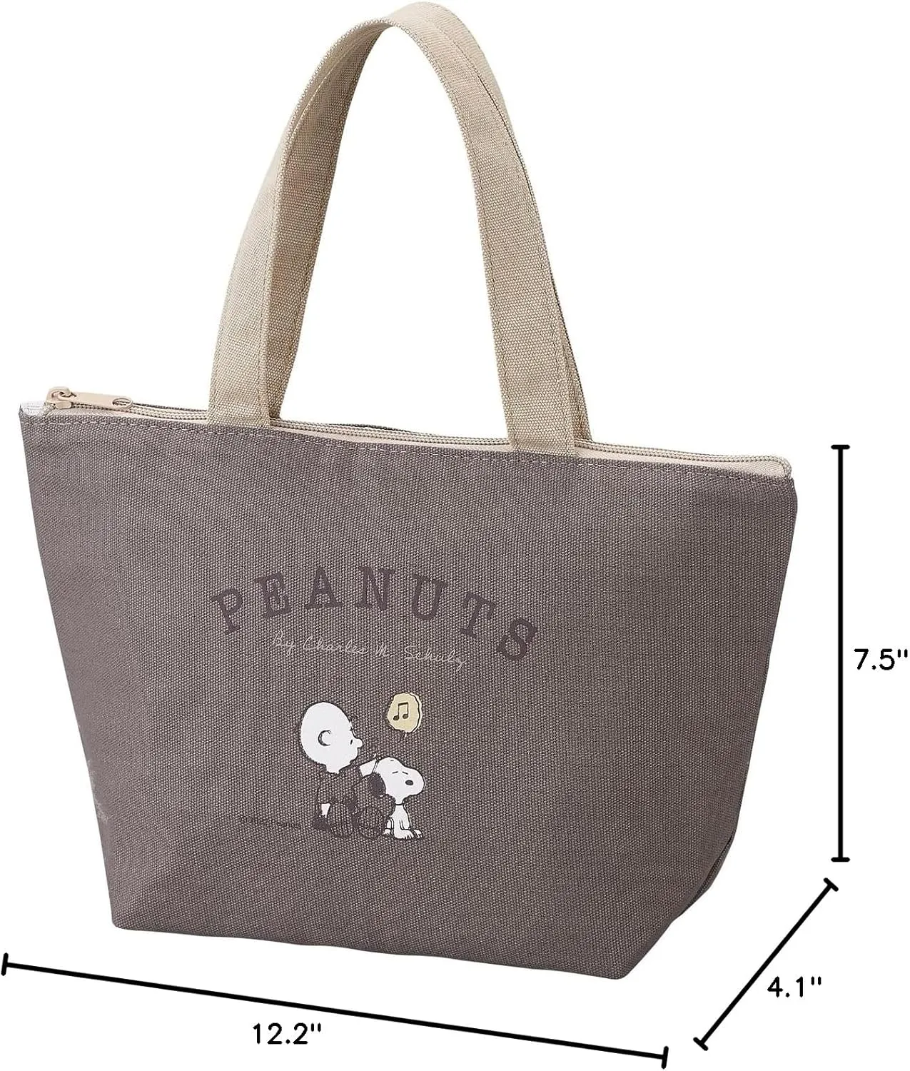 OSK TB-14 Peanuts EVERYDAY Lunch Bag, Lunch Drawstring Bag, Lunch Belt
