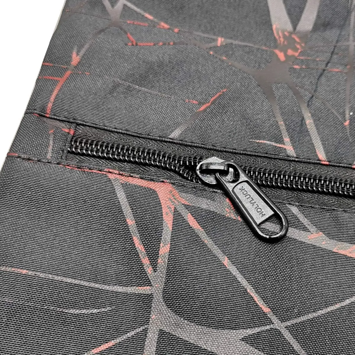 Outdoor Sport Gym Sack Waterproof Drawstring Backpack Bag Metallic-black HLC001