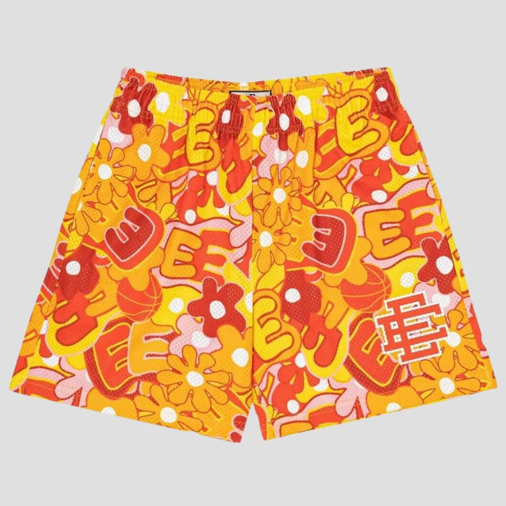 Oversized Mesh Gym Shorts